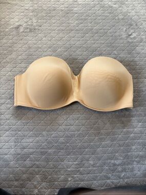 Soma Strapless Nude T-shirt Push-Up Bra